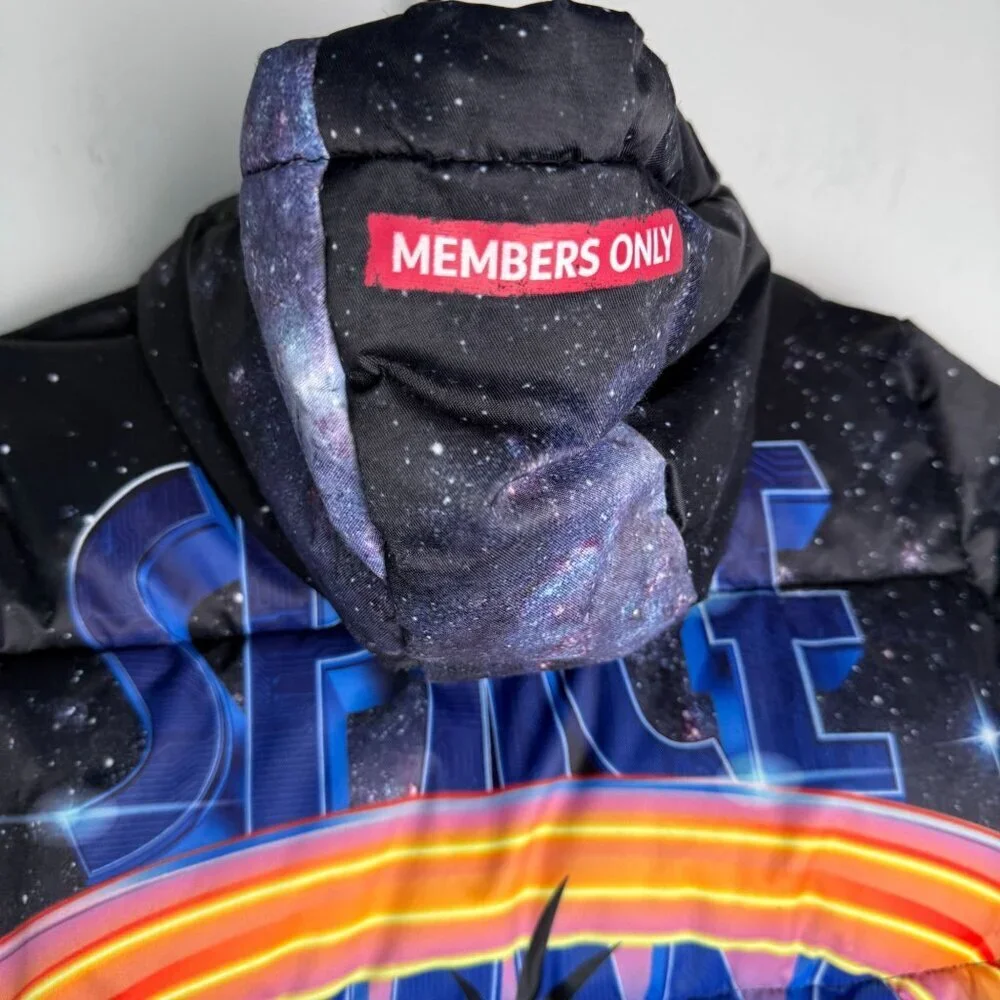 Members Only Youth Space Jams Tune Squad Puffer Jacket Sz 4T